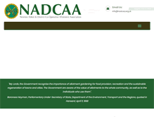 Tablet Screenshot of nadcaa.org.uk